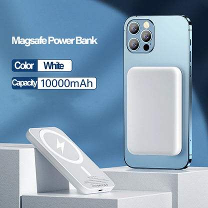 For Apple Magsafe Power Bank Magnetic Wireless Portable Charger External Battery Fast Charging For iPhone 12 13 14 15 16 Pro Max